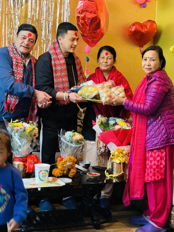 Basundhara Bhusal and paul shah 2